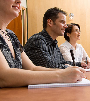 Image of people in a meeting