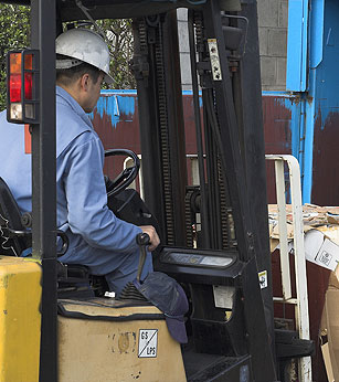 Image of fork-lift