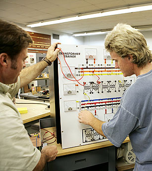 Image of transformer training