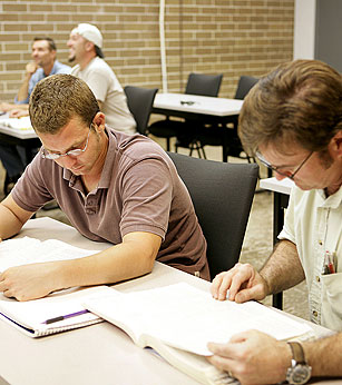 Image of students studying